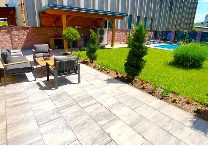 Apartma Moste - Modern With Pool, Ev Station & Free Parking