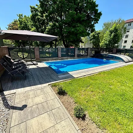 Moste With Pool & Ev Station Apartment *